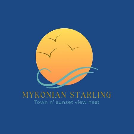 Mykonian Starling - Town N' Sunset View Apartment Mykonos Town Eksteriør bilde