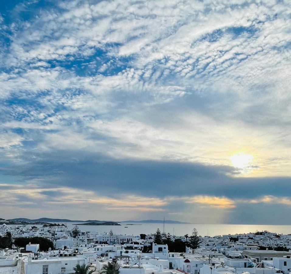 Mykonian Starling - Town N' Sunset View Apartment Mykonos Town Eksteriør bilde